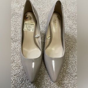 Calvin Klein nude heels